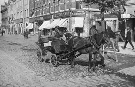 Horse cab in Tallinn, 1930`s